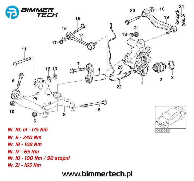5E60 530d Wspornik tylnej osiZawiesz. kół bimmertech.jpg